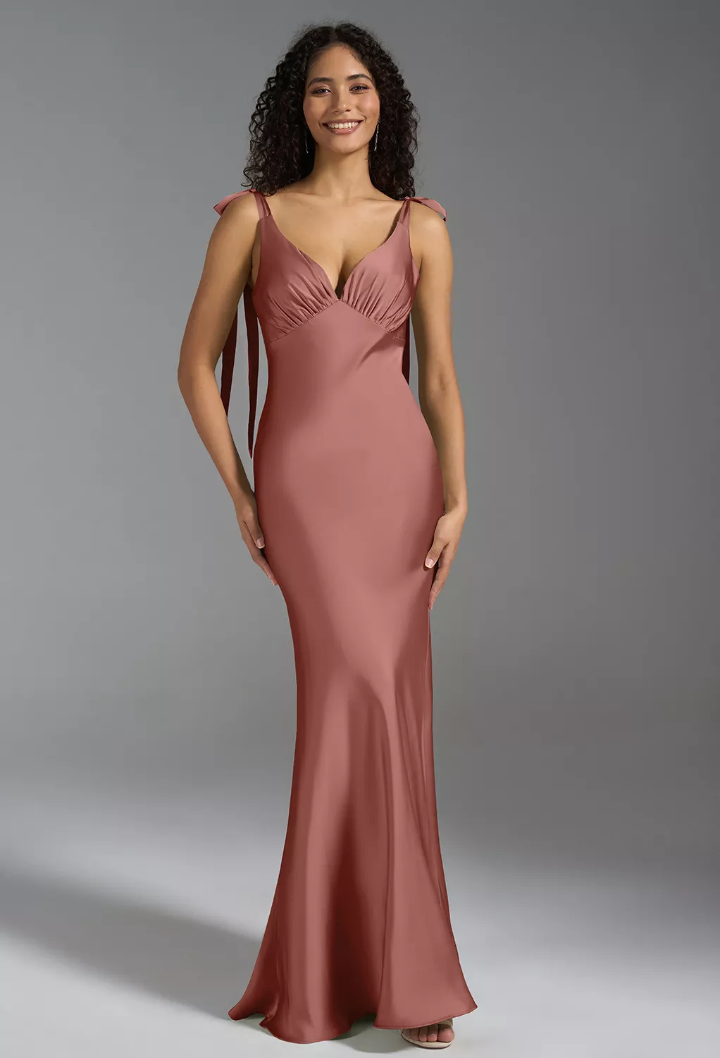 AW Chiara Desert Rose  Fall Wedding Guest Dresses
